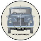 Jowett Javelin (PB) 1947-50 Coaster 6